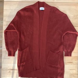 COPY - Oversized Burnt Sierra oversized cardigan